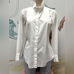 Banana Republic white button down shirt.